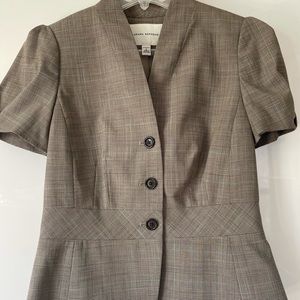 BANANA REPUBLIC Wool Blend Dress Blazer Color Brown/Tan Size 6 NWOT